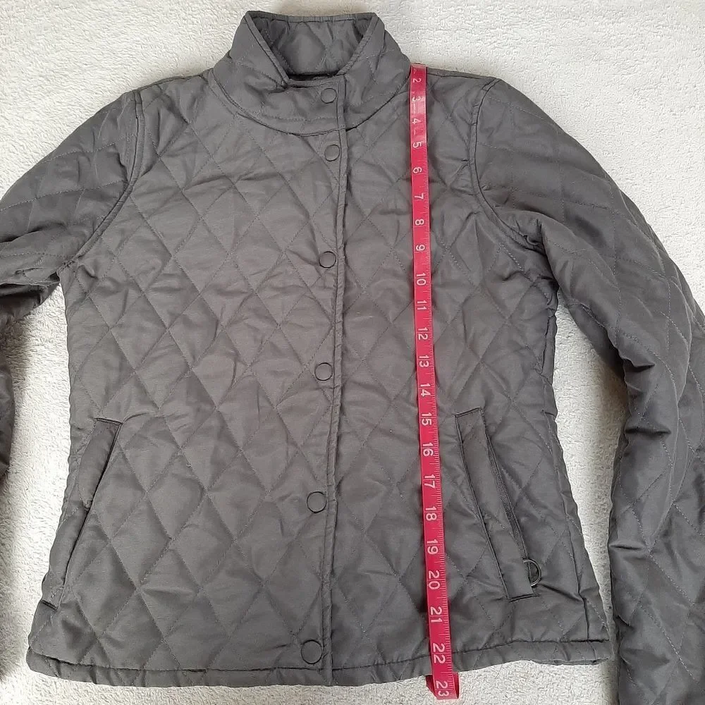 Diamond Patterned Padded Jacket Size S - Picture 8 of 10